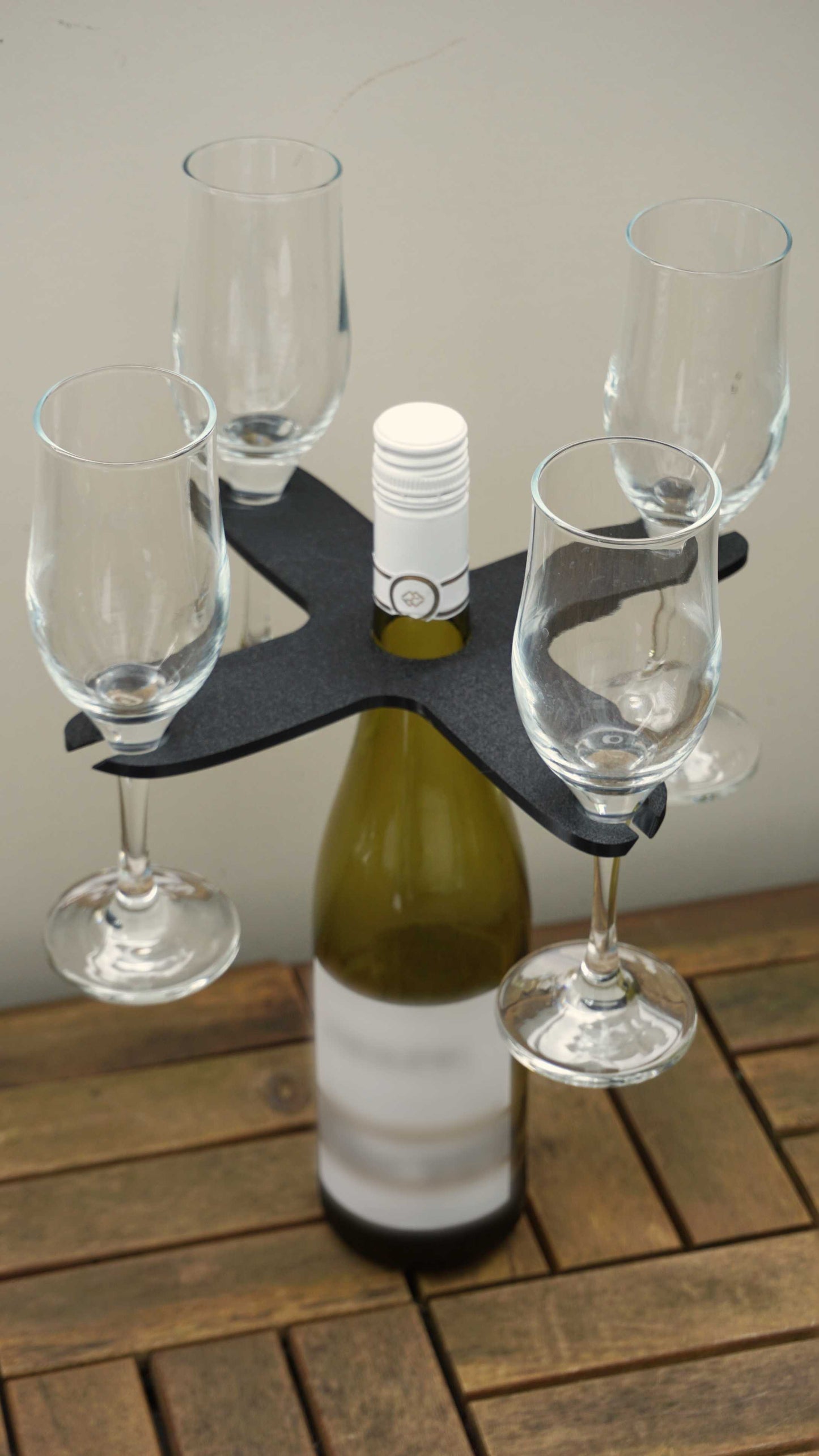 Fraktstativ til stettglass